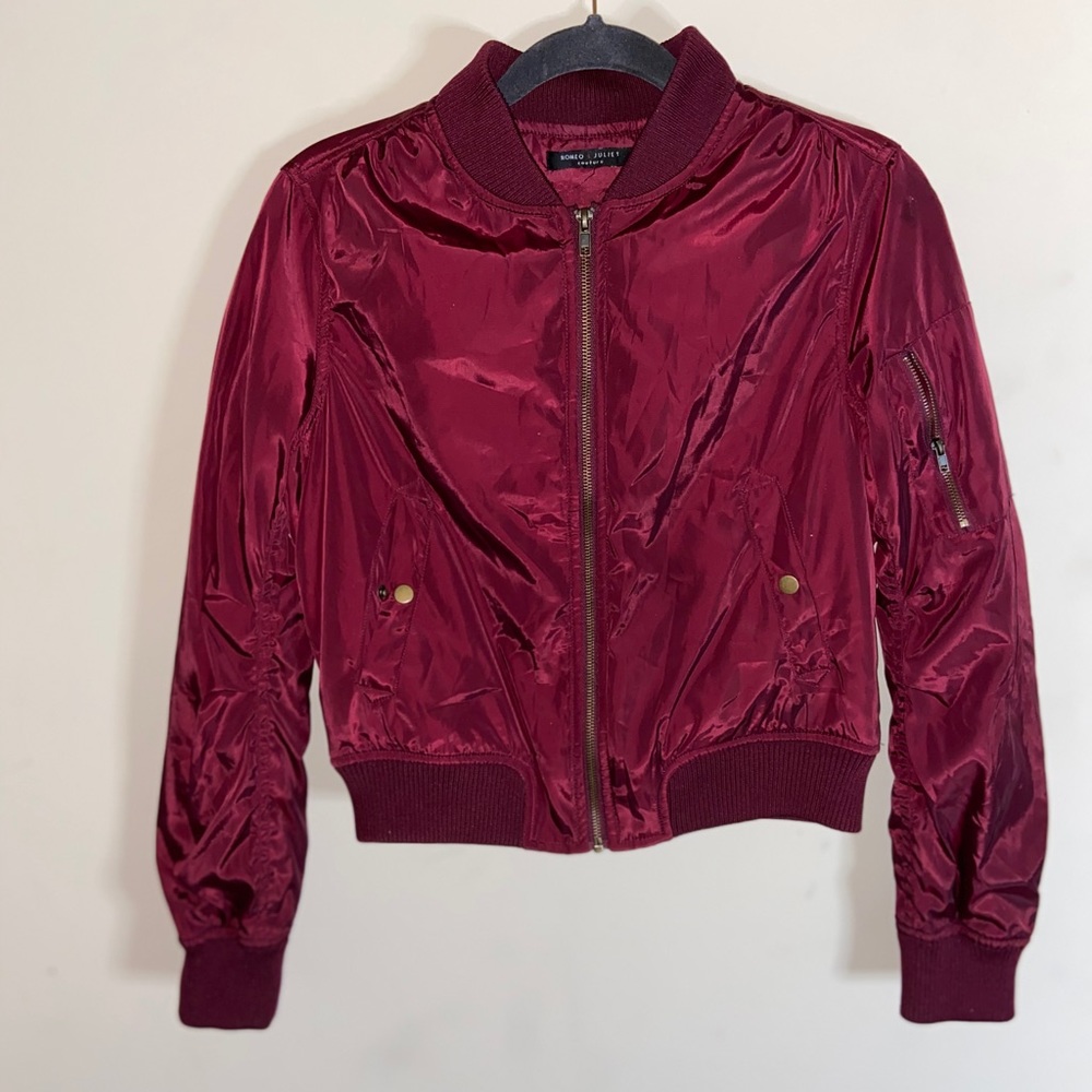 Polyester Bomber Jacket